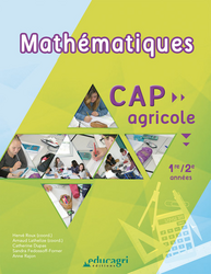 Mathématiques CAP agricole 1re/2e années - MG1