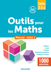 Image Outils pour les Maths - Manuel de l'élève - Remédiation (2025) – tome 1