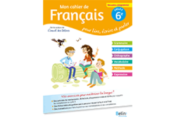 Image Mon cahier de Français 6e ed 2017