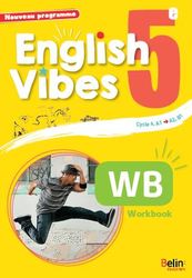 Image Anglais 5e Cahier d'activités English Vibes ed 2017