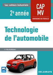 Image Technologie de l'automobile CAP Maintenance des Véhicules 2e année (2018)