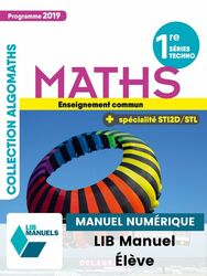 Image Mathématiques 1re Tronc commun, spécialité STI2D/STL (Ed. num. 2022)