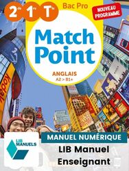 Image Match Point Anglais 2de, 1re, Tle Bac Pro (Ed. num. 2022)