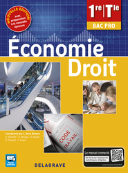 Image Économie - Droit 1re, Tle - Les Parcours Pros (2016)