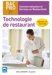 Image Technologie de restaurant 2de Bac Pro (2016)