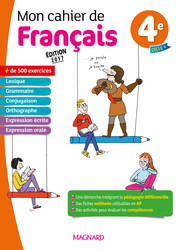 Image Mon cahier de Français 4e (2017)