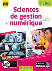 Image Sciences de gestion et numérique 1re STMG Pochette (2019)