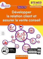 Image Bloc 1 - Développement de la relation client et vente conseil 1re et 2e années BTS MCO (2019)