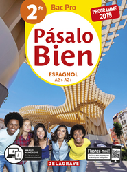 Image Pasalo Bien Espagnol 2de Bac Pro (Ed. num. 2022)