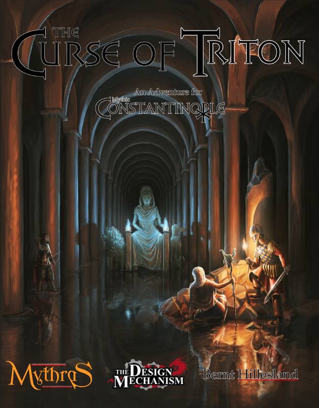 Mythic Constantinople - The Curse of Triton (softcover, standard color book)