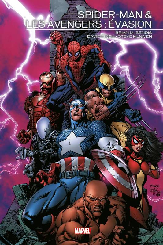 Livres BD Comics Spider-Man & Les Avengers : Évasion Steve McNiven, David Finch