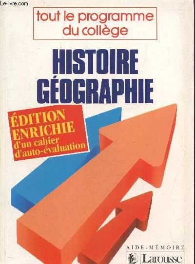 Histoire géographie, tout le programme du collège Anne Botton-Bouget