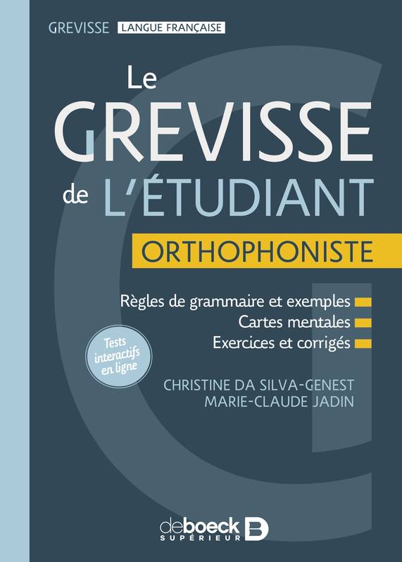 Le Grevisse de l'étudiant orthophoniste