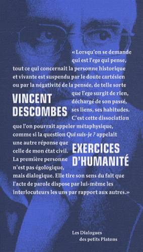 Exercices d'humanité , Dialogue avec Philippe de Lara