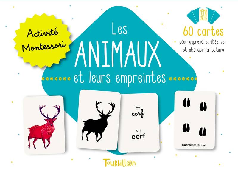 Les animaux et leurs empreintes