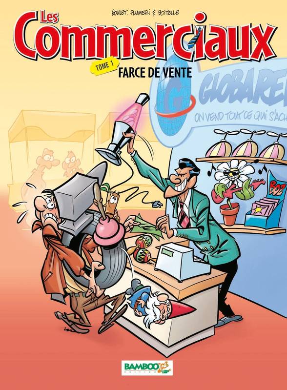 Livres BD Les Classiques 1, Les Commerciaux - tome 01, Farce de vente Denis Goulet