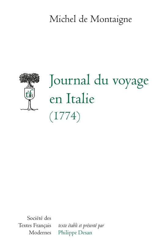 Journal du voyage en Italie..., (1774)