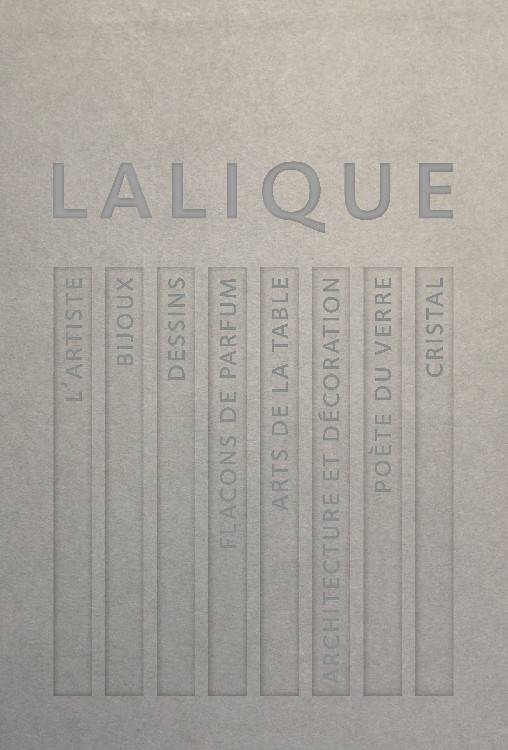 Lalique, Le génie du verre, la magie du cristal, Coffret 8 volumes