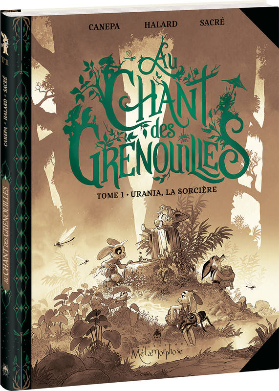 Au chant des grenouilles - Tome 1 - Édition spéciale sépia, Urania, la Sorcière