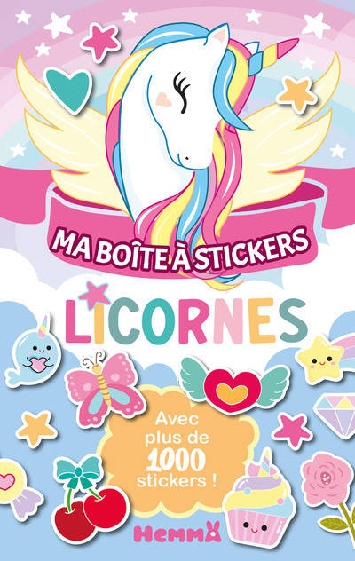 MA BOITE A STICKERS - LICORNES