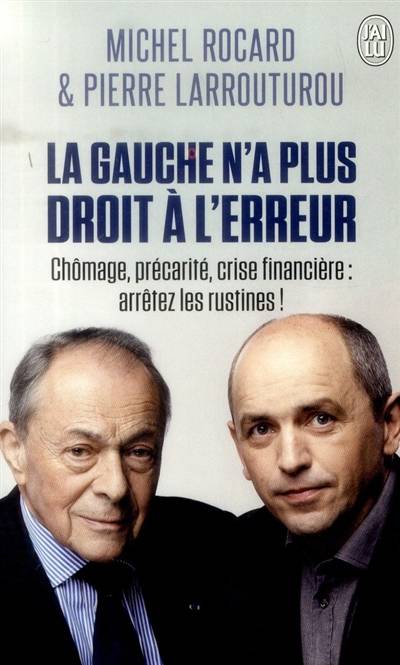 La gauche n'a plus droit à l'erreur, document