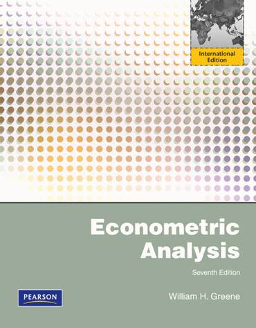 Econometric Analysis William GREENE