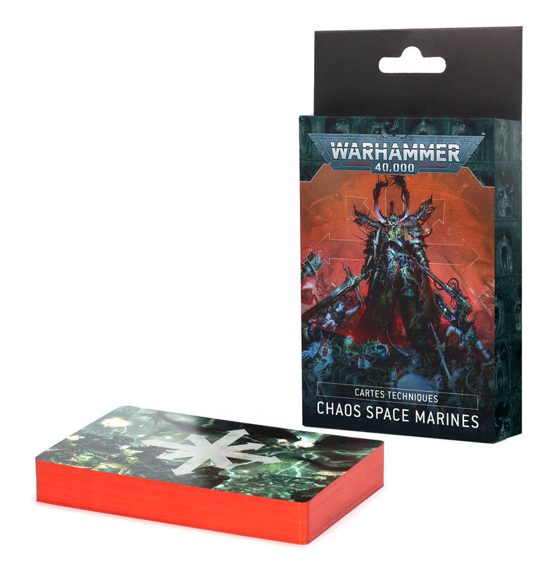 Cartes techniques - Chaos Space Marines V10 VF