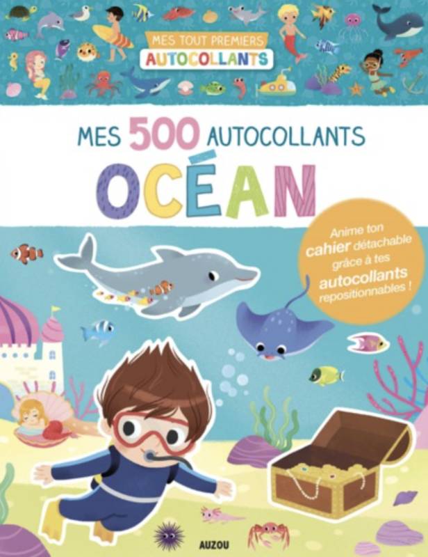 Livres Jeunesse Loisirs et activités Mes 500 autocollants - océan Yi-Hsuan Wu