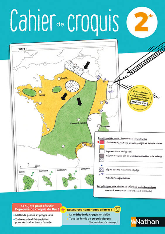 L'épreuve du croquis - 2de - Cahier 2021