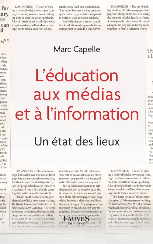 L'éducation aux médias et à l'information, UN ETAT DES LIEUX