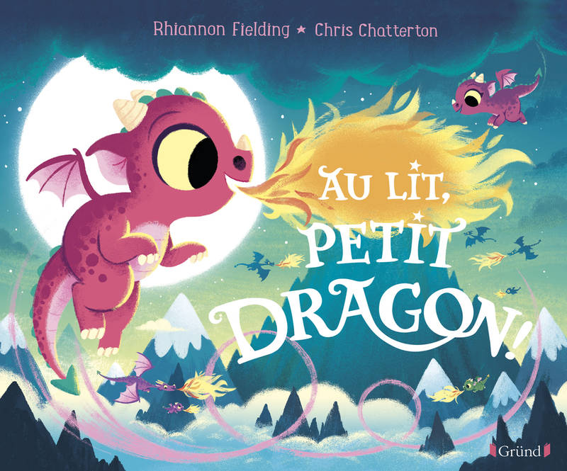 Jeux et Jouets Livres Livres pour les 3-6 ans Albums Au lit, petit dragon ! – Album jeunesse – Dès 3 ans Rhiannon Fielding