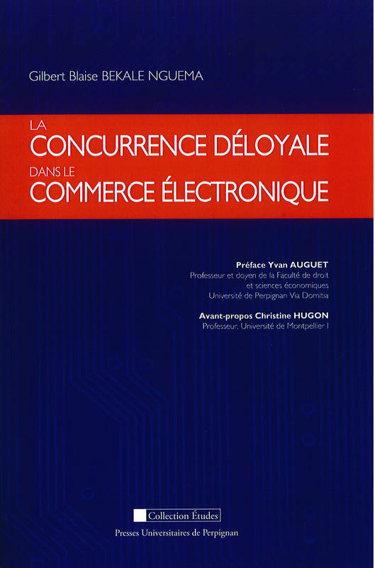 La concurrence déloyale dans le commerce électronique