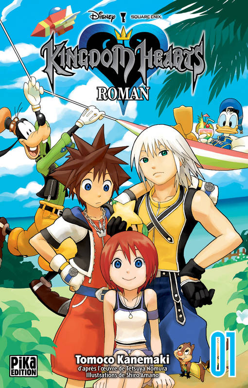 Livres Mangas 1, Kingdom Hearts Le roman T01 Tomoco Kanemaki, Tetsuya Nomura
