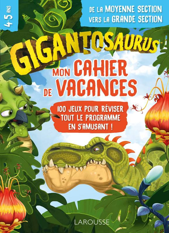 Mon cahier de vacances Gigantosaurus MS-GS