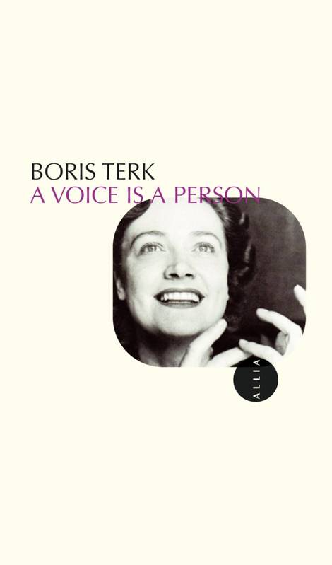 A voice is a person Boris Terk