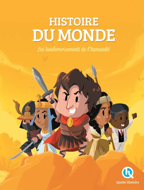 Livres Jeunesse de 6 à 12 ans Documentaires Histoire et civilisations Histoire du Monde, Les bouleversements de l'humanité Claire L'Hoër