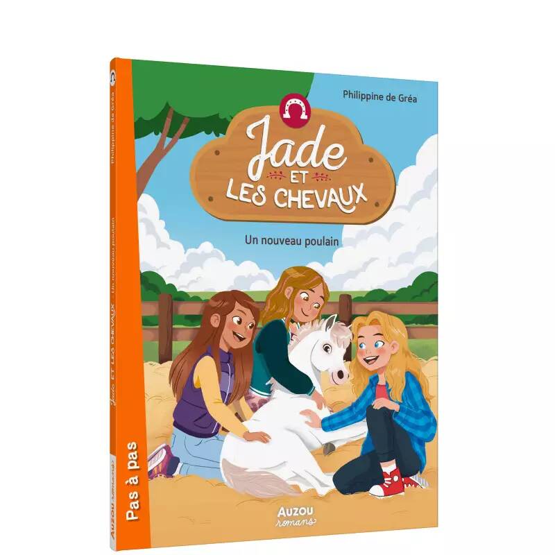 Livres Jeunesse de 6 à 12 ans Premières lectures 3, Jade et les chevaux. Un nouveau poulain Philippine de Gréa