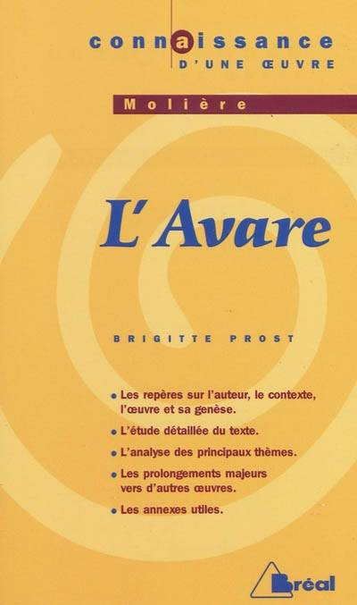 L'Avare - Molière Brigitte Prost