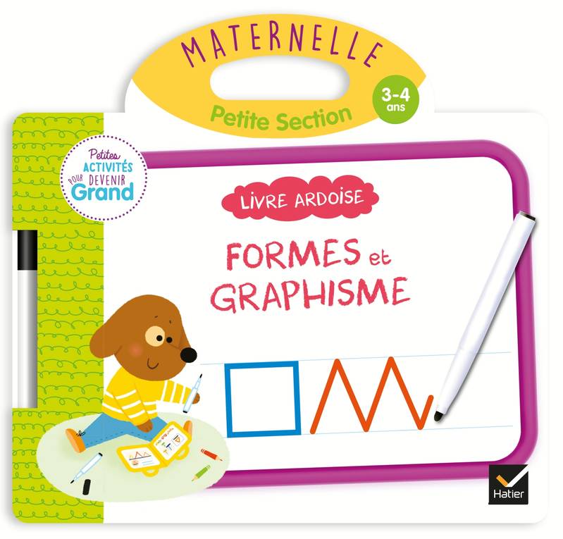 Livre ardoise Formes et graphisme PS