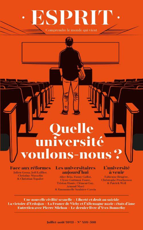 Esprit - Quelle université voulons-nous ?, Juillet-août 2023