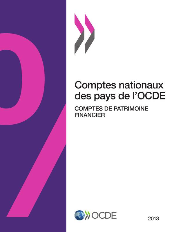 Comptes nationaux des pays de l'OCDE, Comptes de patrimoine financier 2013