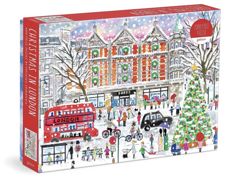 Jeux et Puzzles Puzzles Christmas in London 1000 Pièces Puzzle Storrings, Michael