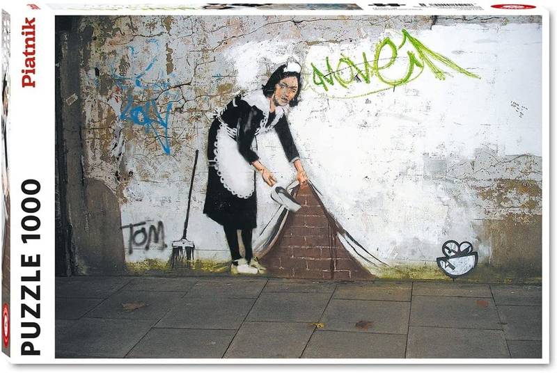 Puzzle 1000 Pièces - "Femme de ménage" de Banksy