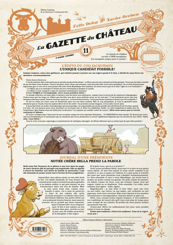 Le Château des animaux - La Gazette du château