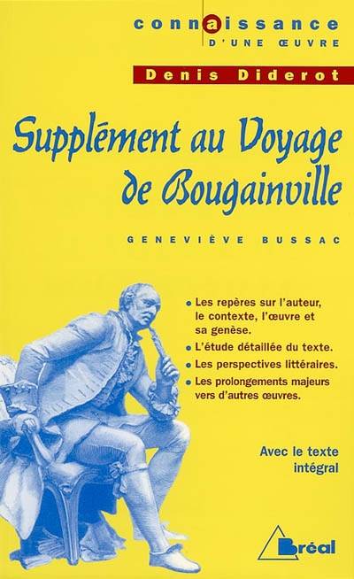 Supplément de voyage Bougainville - Diderot