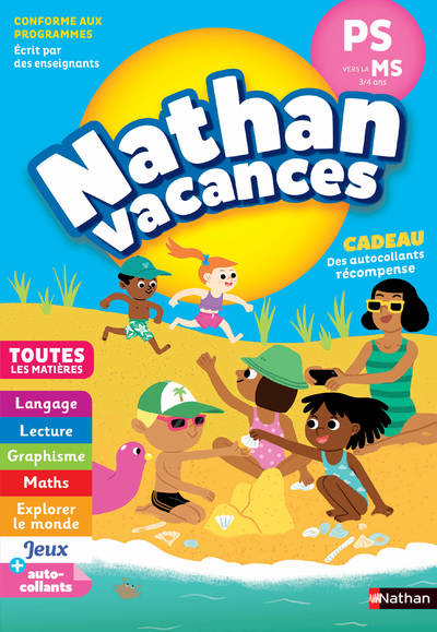 Jeux et Jouets Livres Parascolaire Maternelle Nathan Vacances Maternelle PS vers la MS 3/4 ans Catherine Serres