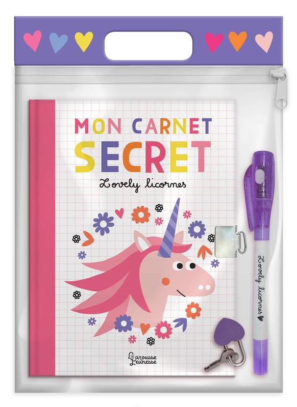 Mon carnet secret licornes