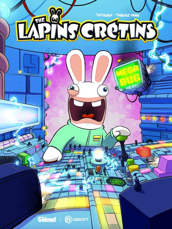 The lapins crétins, 12, THE LAPINS CRETINS - TOME 12 - MEGA BUG, Méga bug Thomas Priou, Thitaume