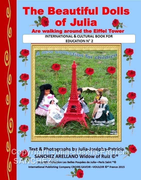 BOOK THE BEAUTIFUL DOLLS OF JULIA ARE WALKING AROUND THE EIFFEL TOWER
