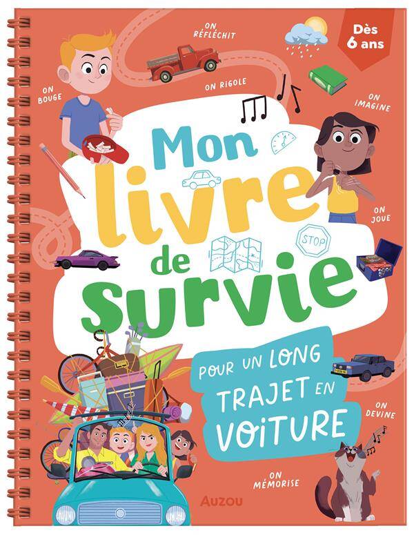 Jeux et Jouets Loisirs créatifs Livres loisirs créatifs Mon livre de survie pour un long trajet en voiture Mathilde Paris